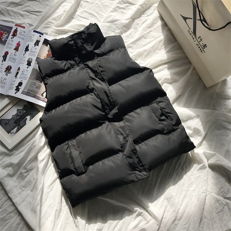 Dames Bodywarmer met Hoge Kraag en Waterdichte Voering