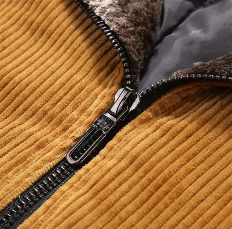 Dames Jas Winter met Sherpa Voering en Praktische Zakken 7