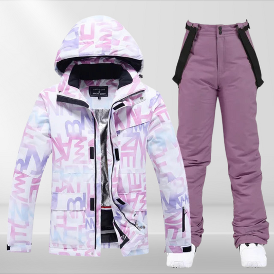 Dames Skianzug met Ademend Materiaal en Verstelbare Pasvorm 0