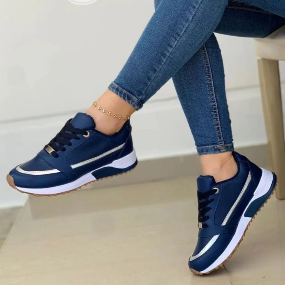 Dames Sneakers met Orthopedische Ondersteuning en Elegant Design 1