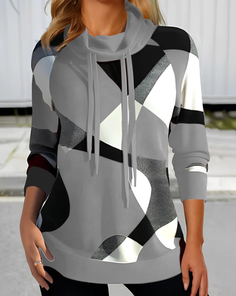 Dames Tops met Kleurblokdesign en Raglanmouwen 5