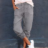 Dames Cargo Broek met Koord