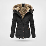 Dames Winterjas met Capuchon - Warme Dikke Parka