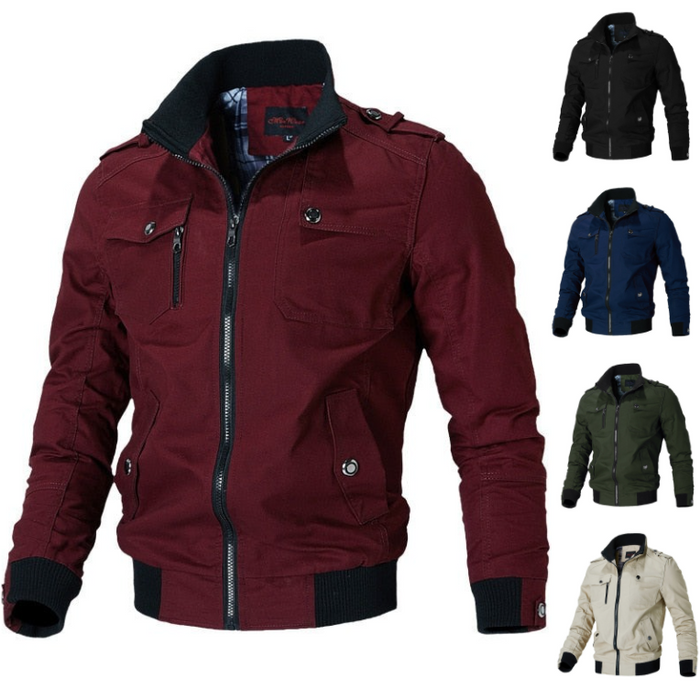 Heren Bomberjack met Lichtgewicht Ontwerp en Tijdloze Stijl 6