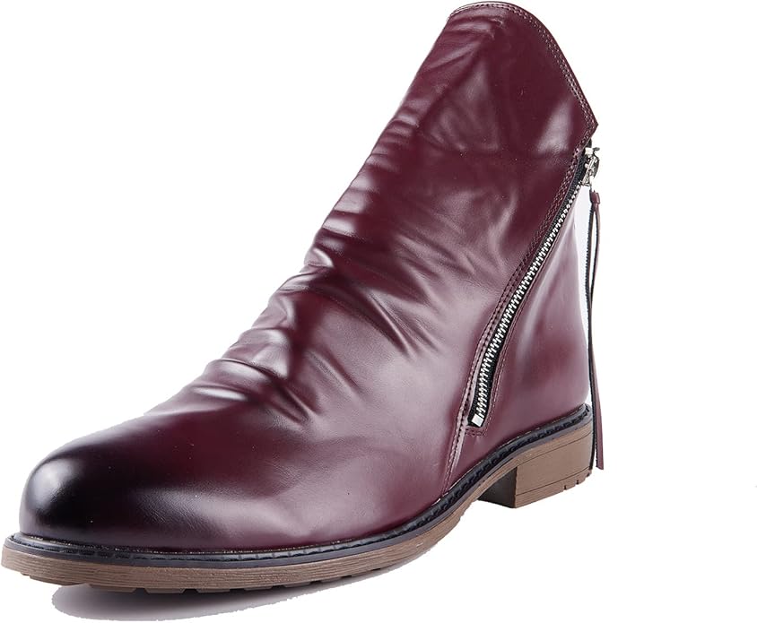Heren Boots met Ritsluiting en Modern Ontwerp 2