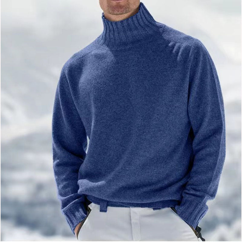 Heren Coltrui met Lange Pasvorm en Opstaande Kraag voor Comfortabele Winterstijl 0
