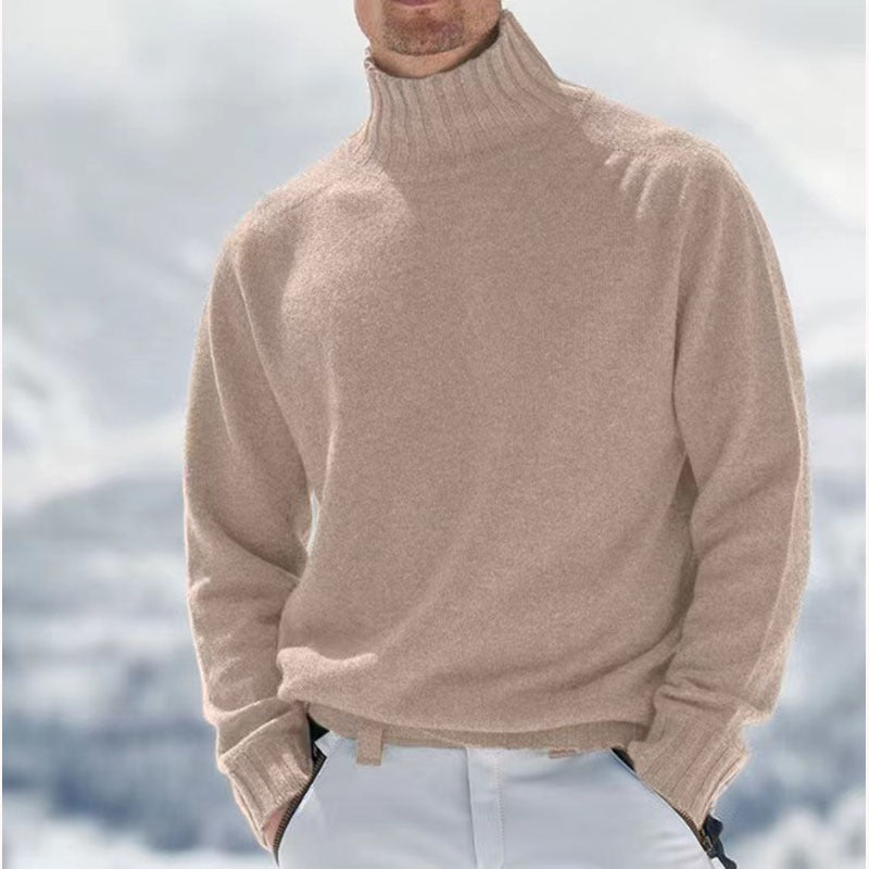 Heren Coltrui met Lange Pasvorm en Opstaande Kraag voor Comfortabele Winterstijl 5