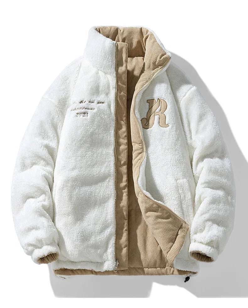 Heren Fleecejack met Omkeerbare Stijl en Zachte Fleecezijde 3