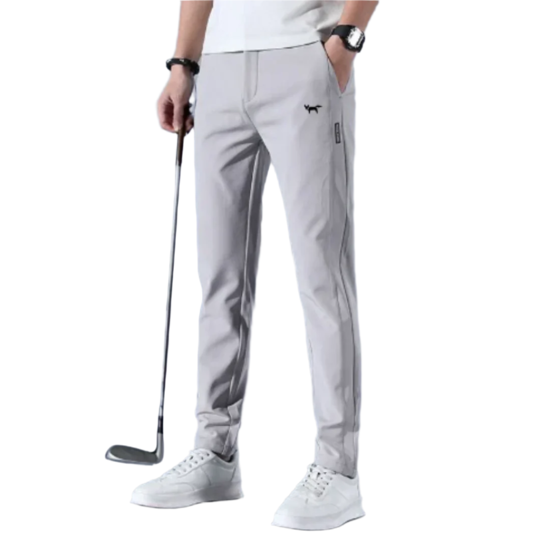 Heren Golfbroek met Ademend Materiaal en Comfortabele Pasvorm 1