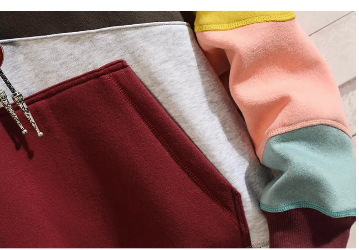 Heren Hoodie Loose-fit met Capuchon