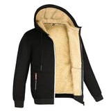 Heren Hoodie met Rits en Capuchon Regular Fit