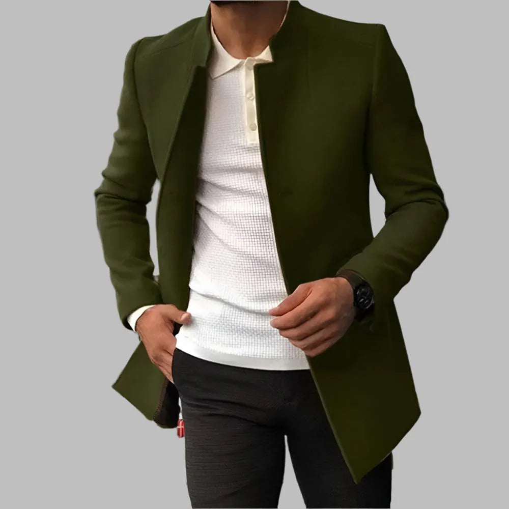 Heren Jacket met Tijdloos Ontwerp en Elegante Afwerking 0