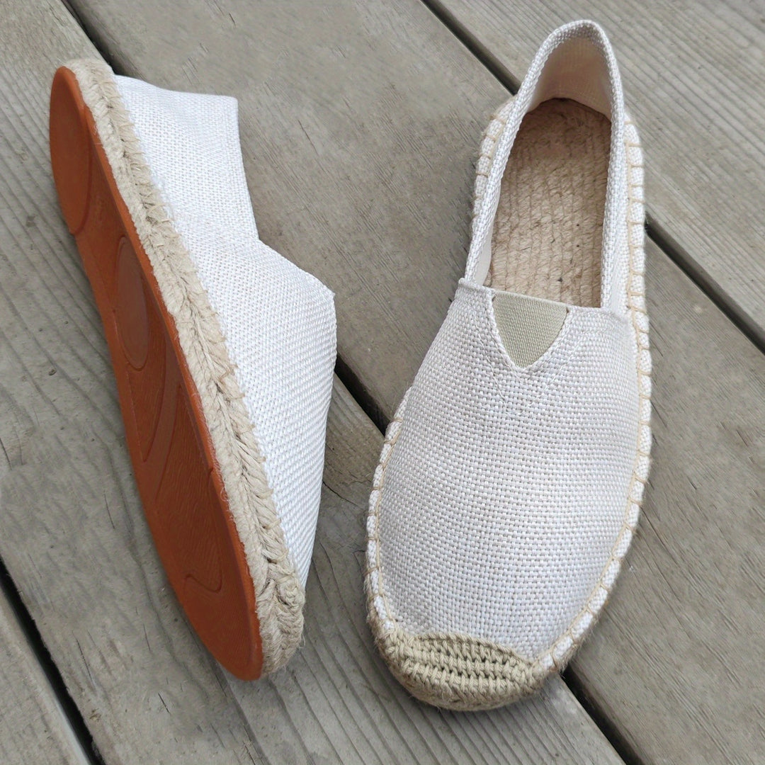 Heren Espadrilles - Loafers Wit