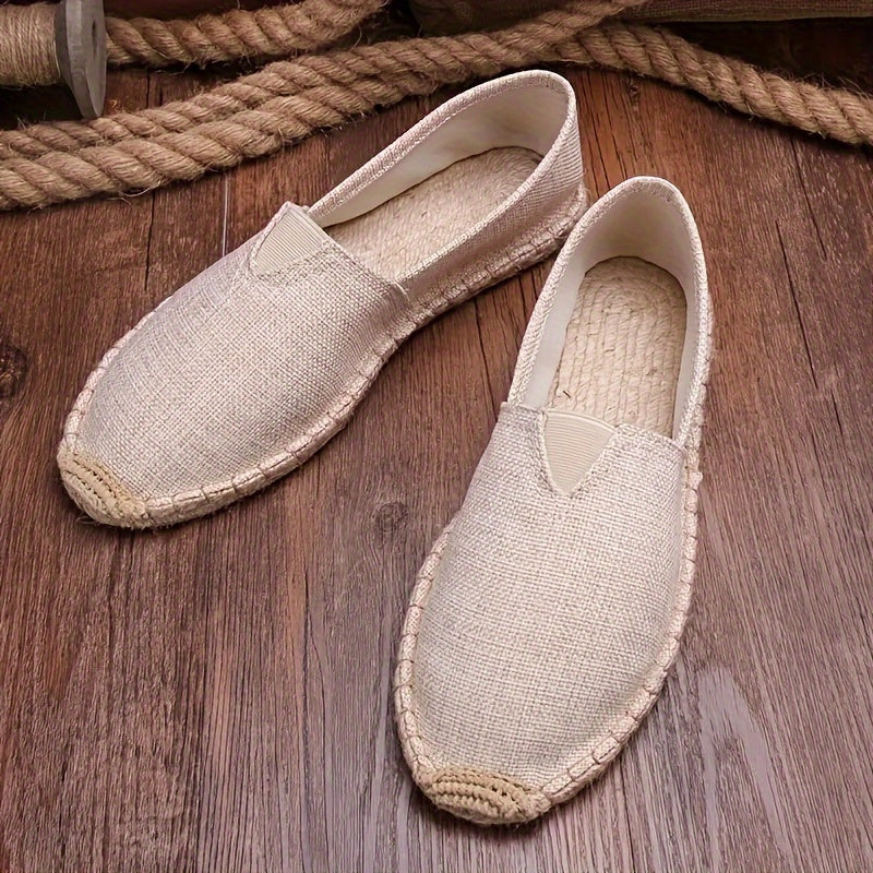 Heren Espadrilles - Loafers Beige