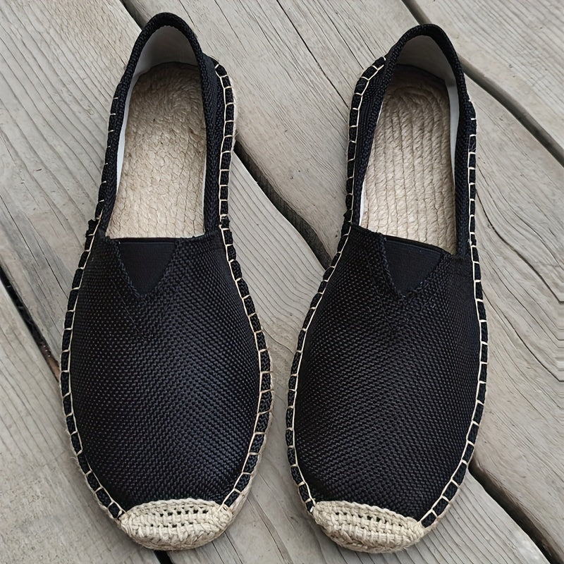 Heren Espadrilles - Loafers Zwart