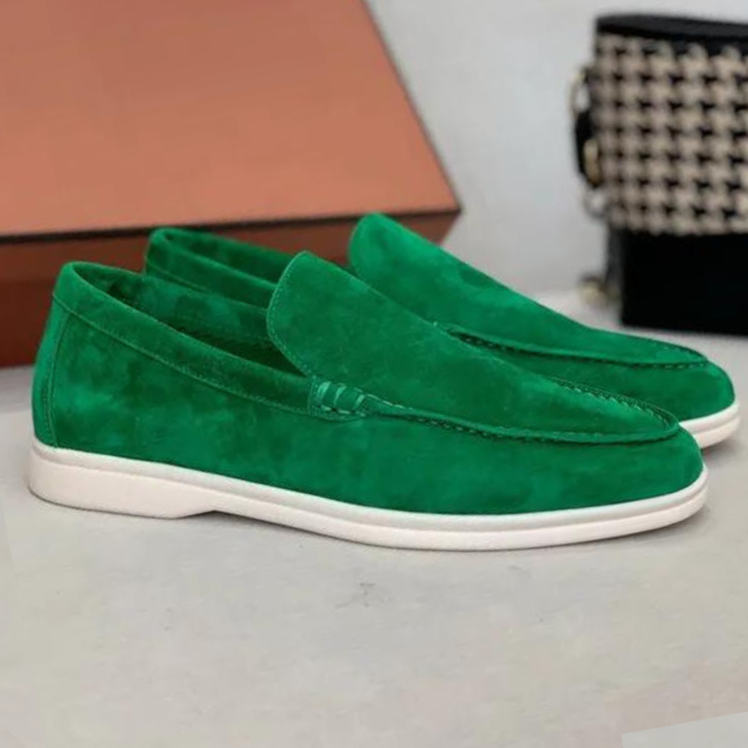Heren Casual Loafers Groen