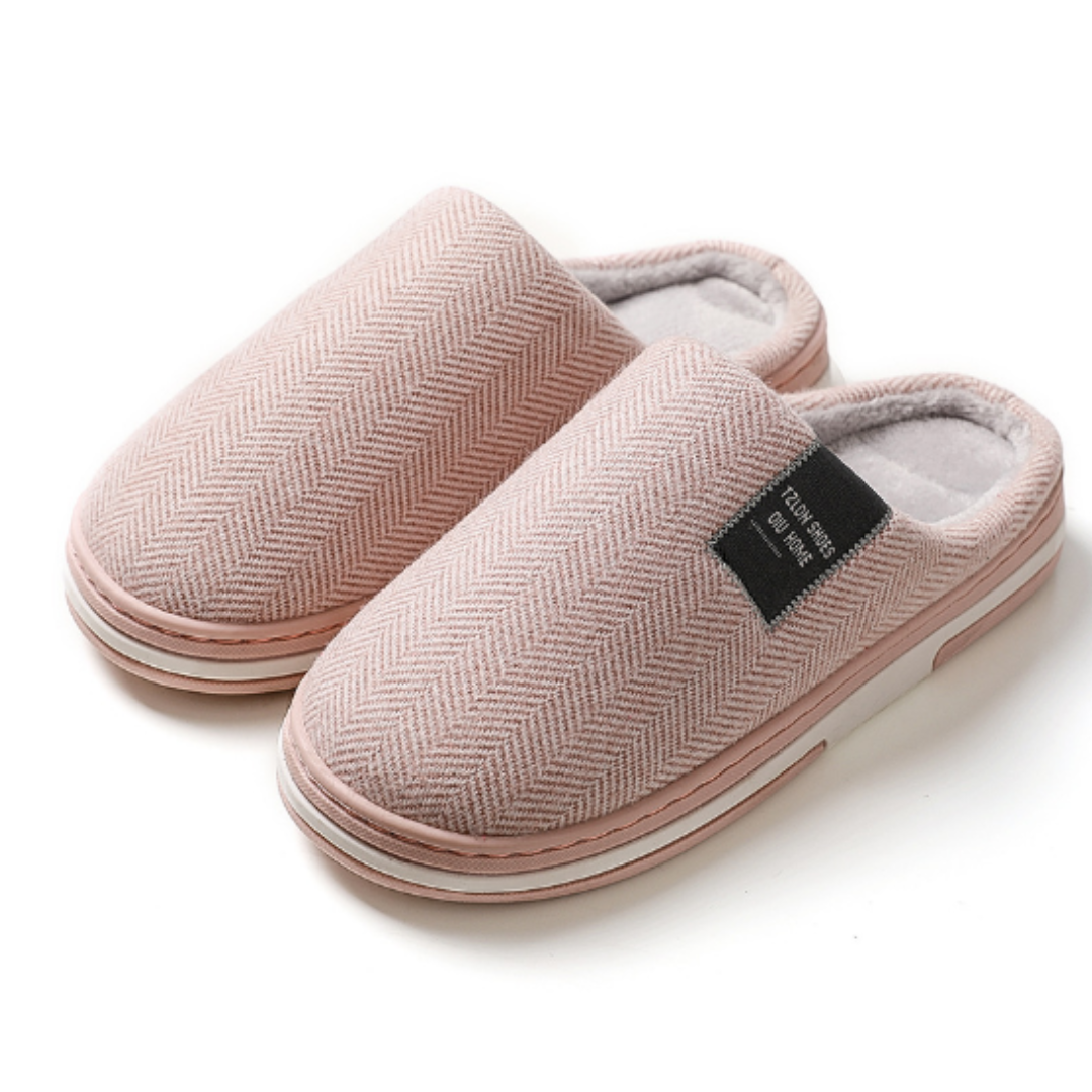 Pantoffels met Luxe Zachte Voering en Stevige Zool Lichtroze