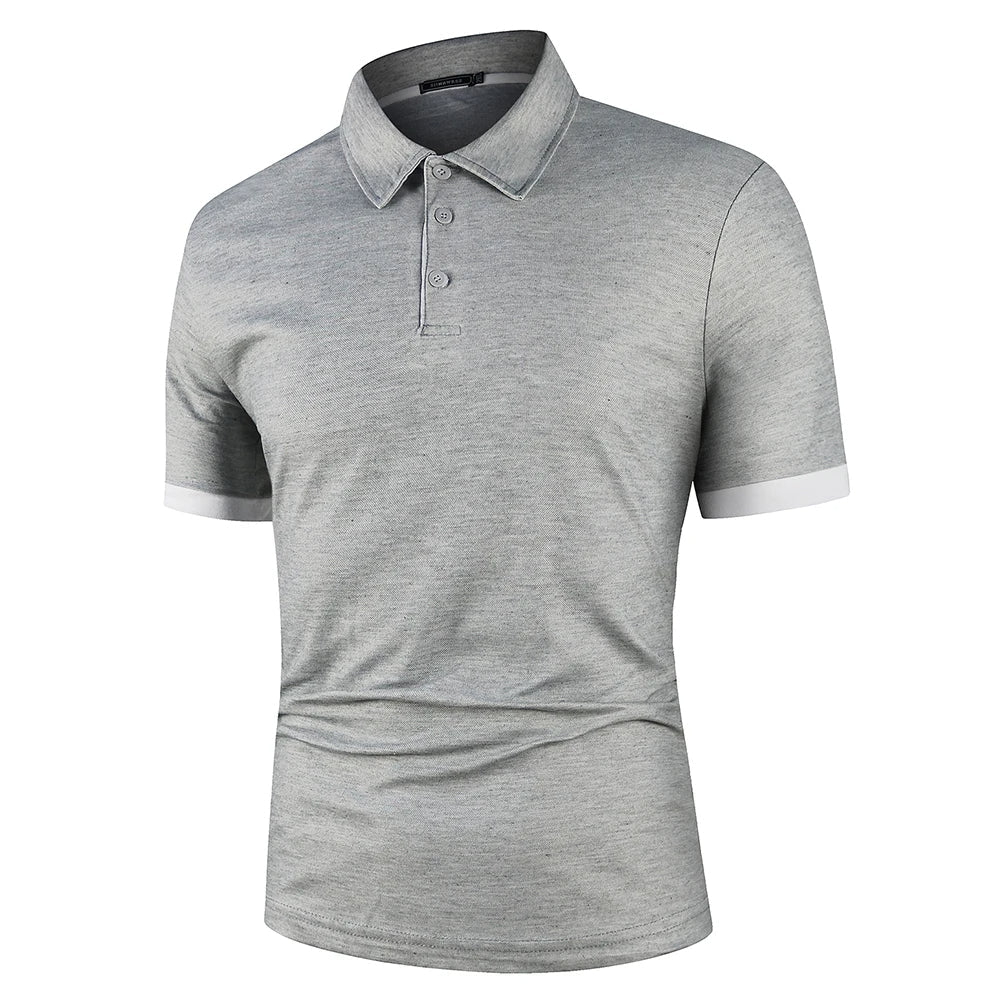 Heren Polo Shirt van Ademend Katoen voor Zomergebruik 10