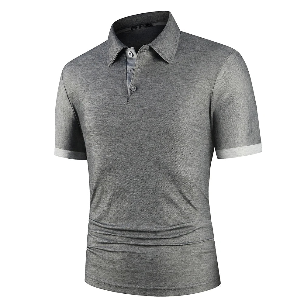 Heren Polo Shirt van Ademend Katoen voor Zomergebruik 7