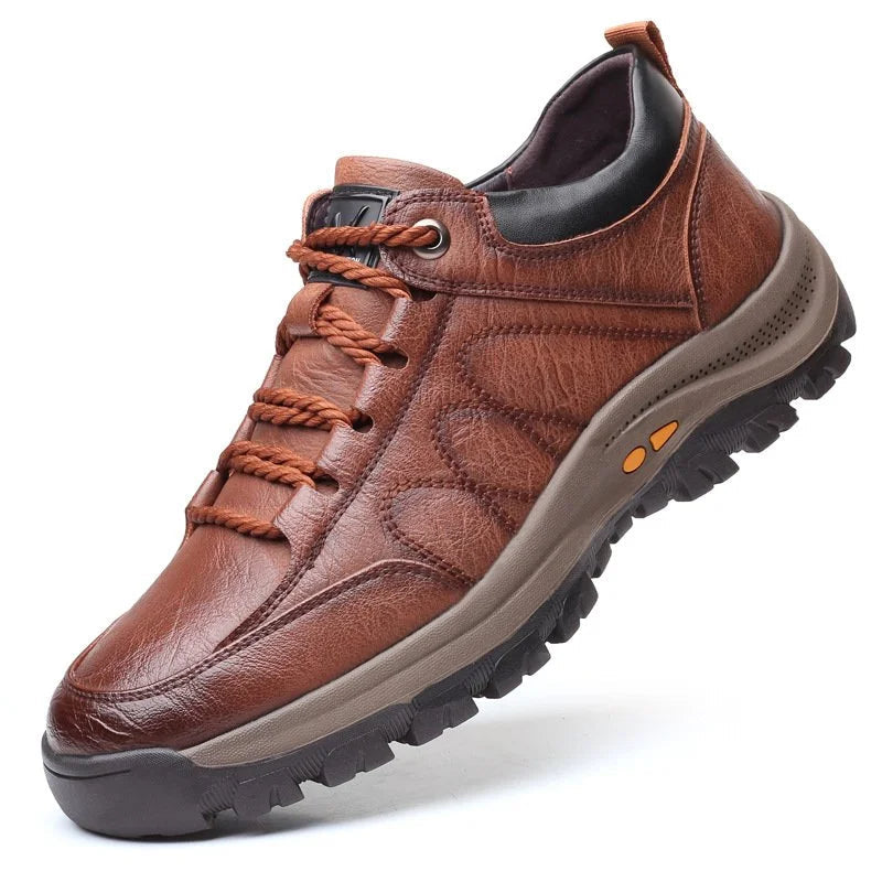 Heren Schoenen met Ergonomische Zolen Bruin