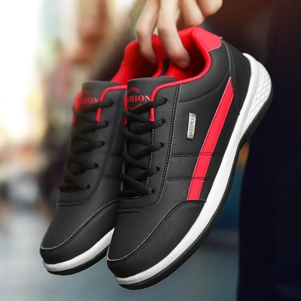 Heren Sneakers met Orthopedische Ondersteuning en Hoogwaardig Leer 4