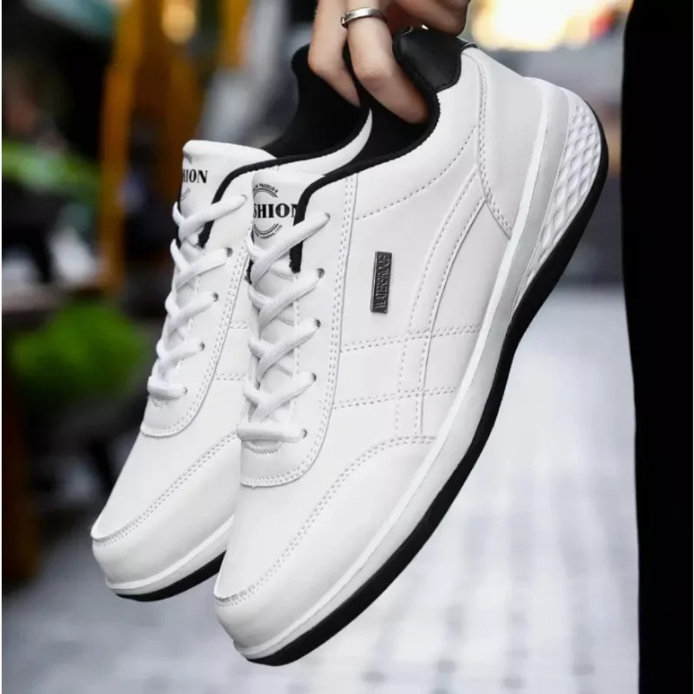 Heren Sneakers met Orthopedische Ondersteuning en Hoogwaardig Leer 5