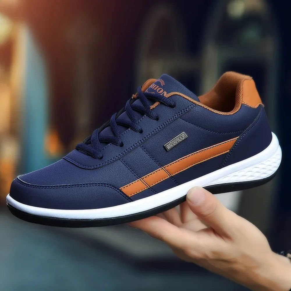 Heren Sneakers met Orthopedische Ondersteuning en Hoogwaardig Leer 6