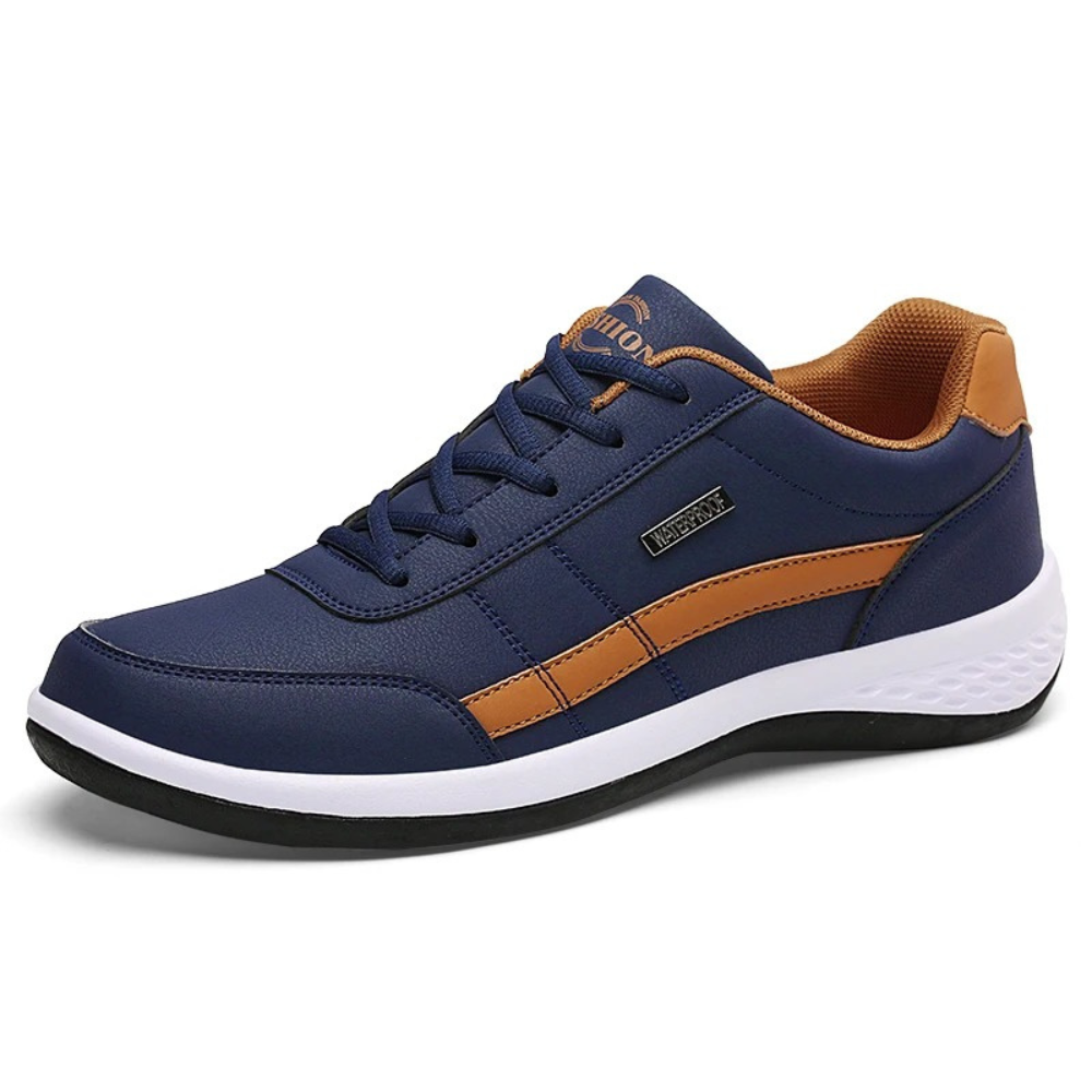 Heren Sneakers met Orthopedische Ondersteuning en Hoogwaardig Leer 9