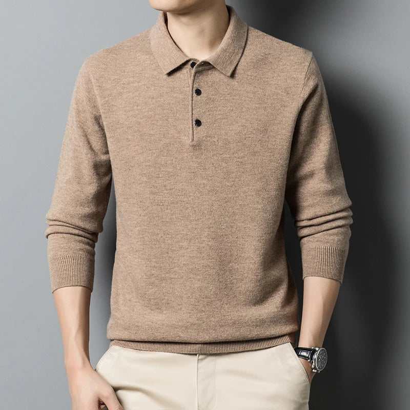 Heren Sweatshirt met Lange Mouwen en Geribbelde Afwerking 2