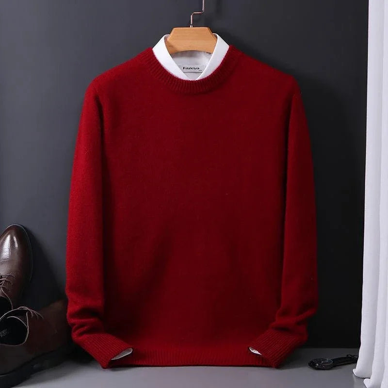 Heren Trui van Cashmere met Luxe Comfort en Tijdloos Design 10