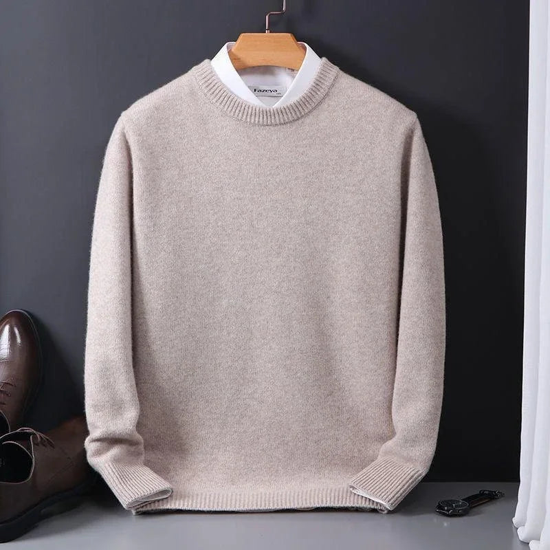Heren Trui van Cashmere met Luxe Comfort en Tijdloos Design 12