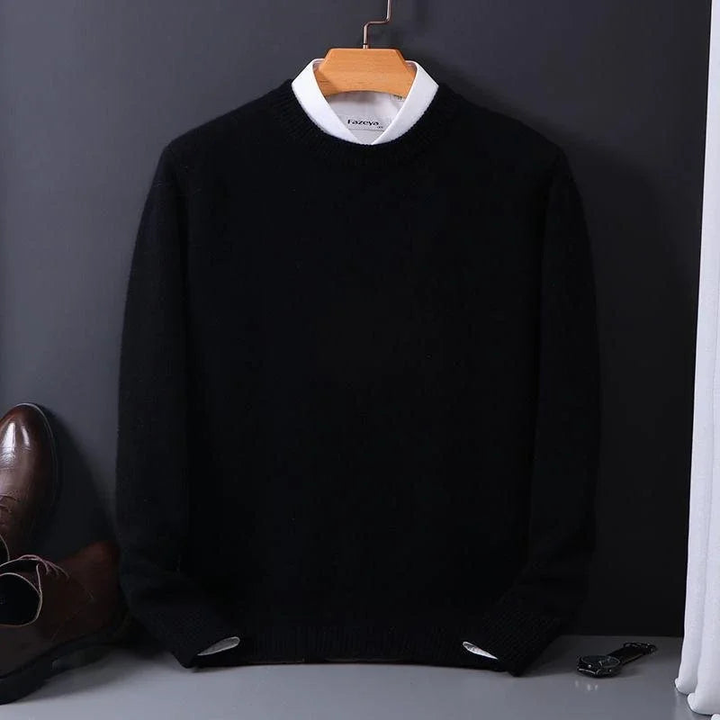 Heren Trui van Cashmere met Luxe Comfort en Tijdloos Design 8