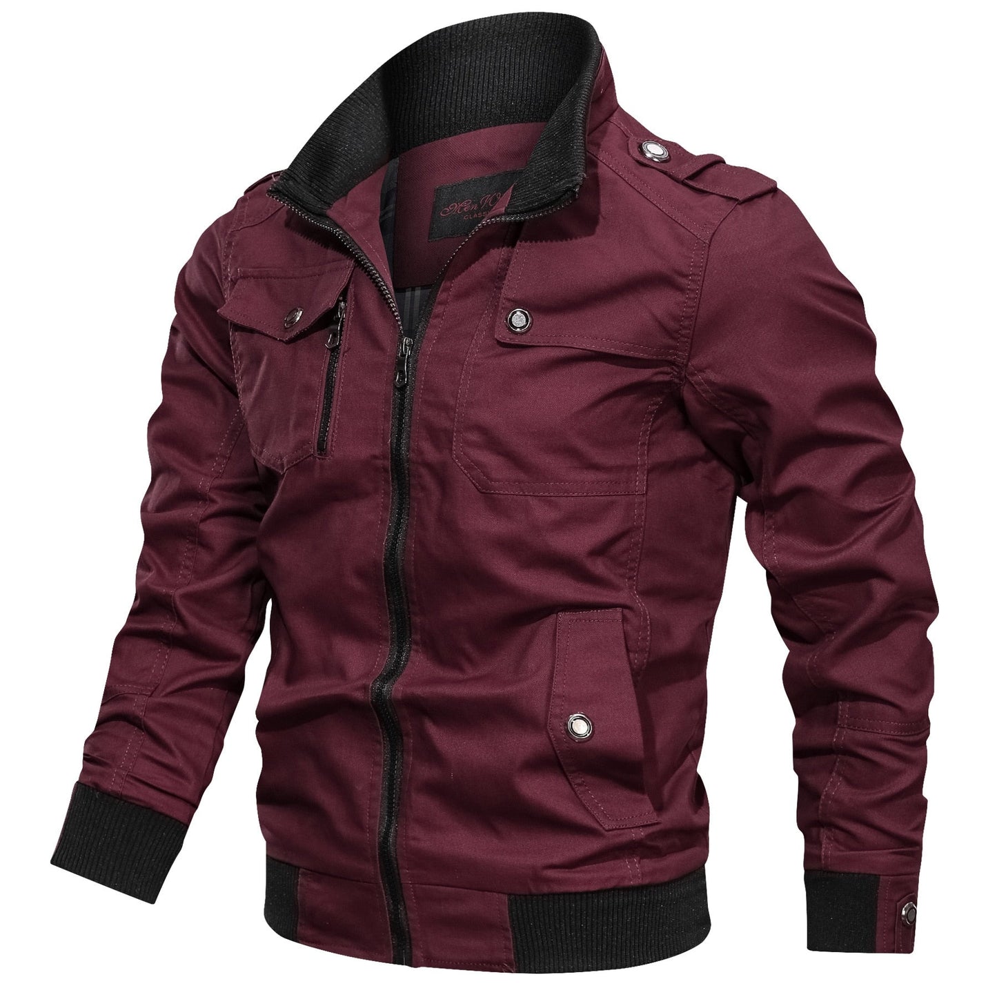 Heren Winterjack met Winddichte Eigenschappen en Slim Fit 7