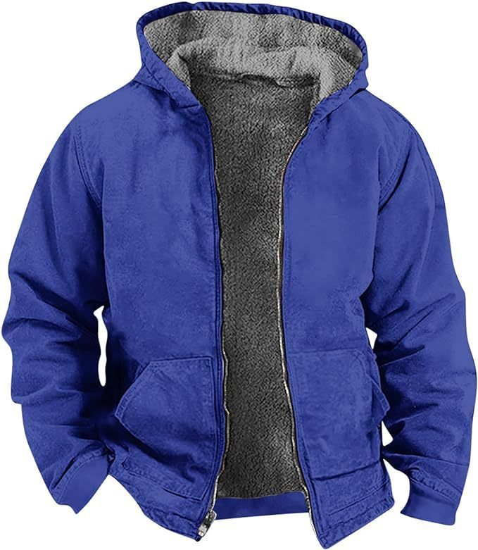 Heren Winterjas met Fleece Voering en Waterdichte Buitenlaag 8