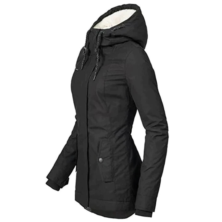 Lange Winterjas Dames met Elegante Pasvorm en Hoogwaardige Isolatie 4
