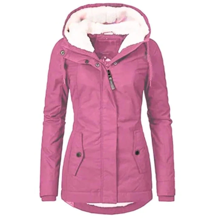 Lange Winterjas Dames met Elegante Pasvorm en Hoogwaardige Isolatie 5
