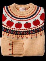 Dames Halloween Sweater met Ronde Hals en Fair Isle Patroon