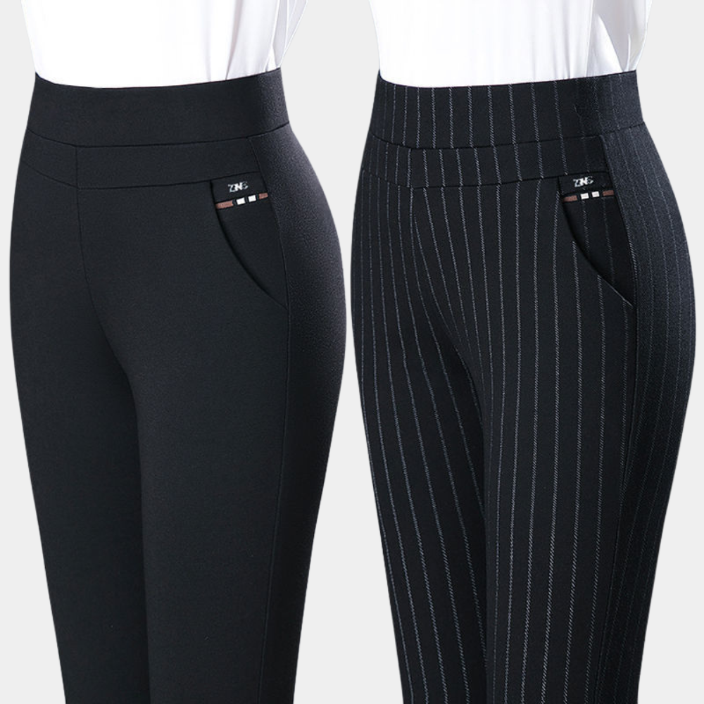 Dames Hoge Taille Broek met Stretch