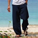Heren Broek Loose Fit met Trekkoord