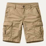 Heren Cargo Shorts met Zijvakken en Regular Fit