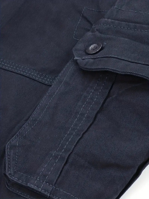 Heren Cargo Shorts met Zijzakken en Verstelbare Zoom