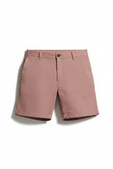 Heren Chino Shorts Slim Fit met Stretch en Korte Binnenbeenlengte