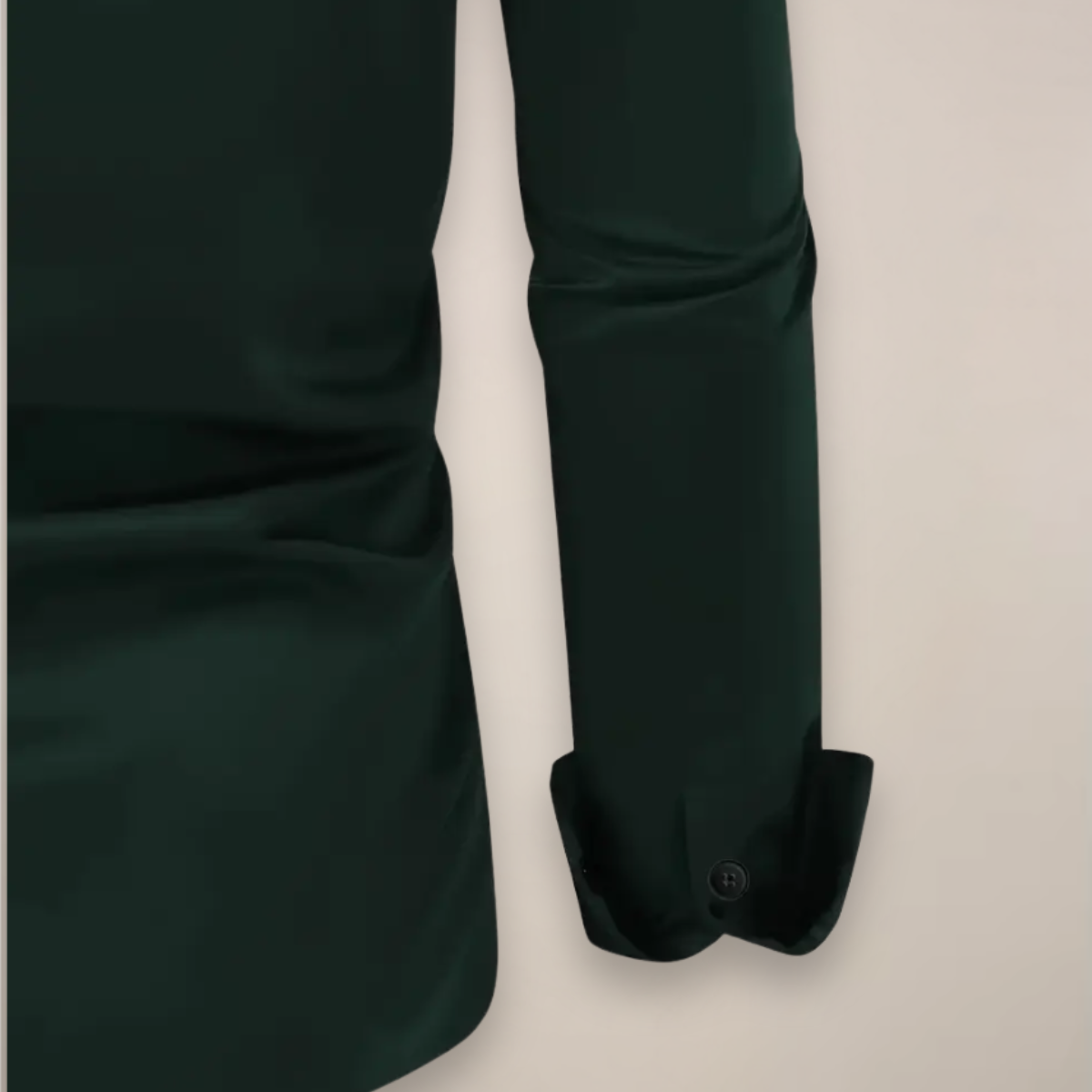 Heren Overhemd Lange Mouw met Klassieke Kraag en Slim Fit