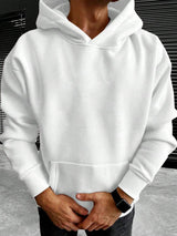 Heren Oversized Hoodie met Capuchon en Kangoeroezak