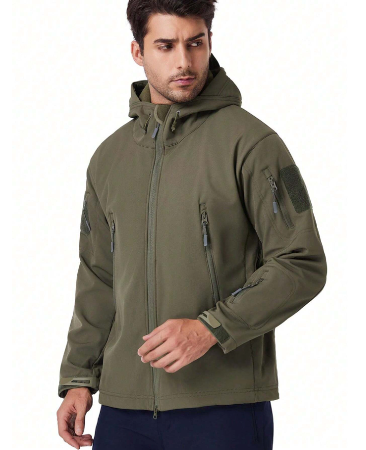 Heren Tactisch Outdoor Set met Capuchon en Cargo Broek