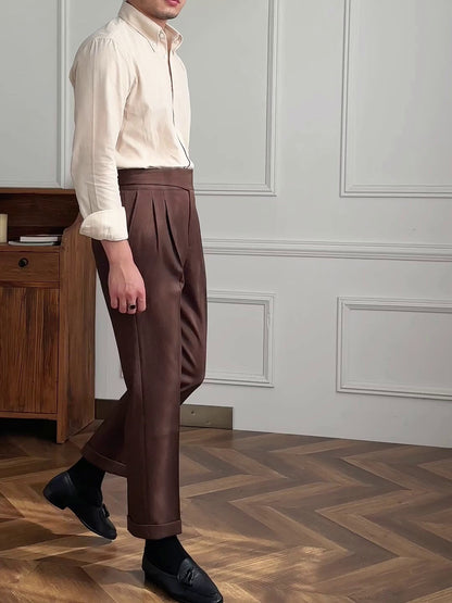 Heren Pantalon met Rechte Pasvorm