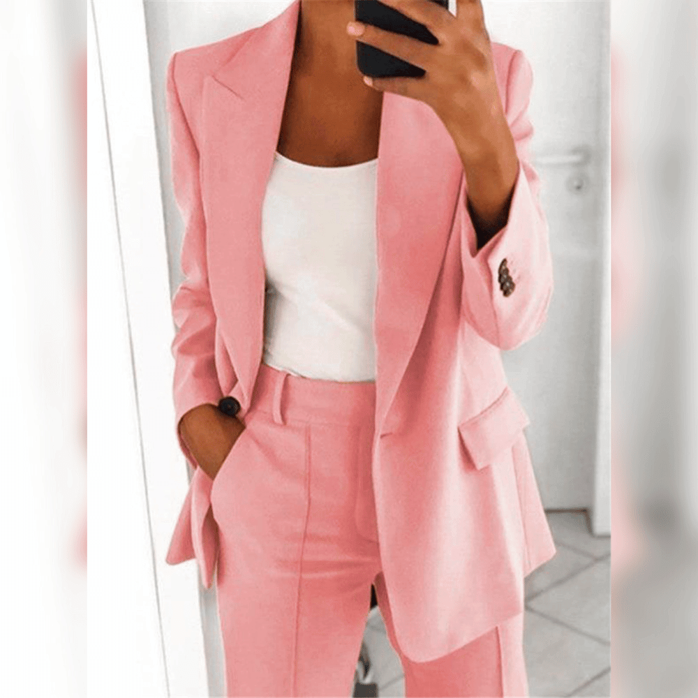 Dames Anzug met Tijdloos Design en Luxe Stoffen 6