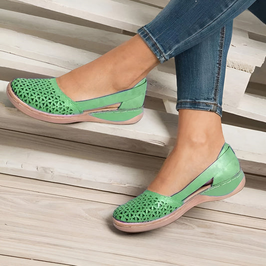 Dames Ballerina Schoenen met Geheugenfoam en Ademend Ontwerp 0