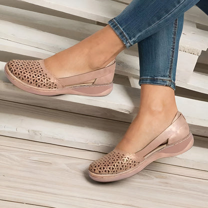Dames Ballerina Schoenen met Geheugenfoam en Ademend Ontwerp 1