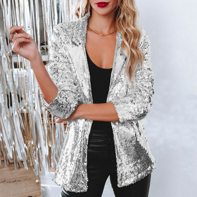 Dames Blazer met Waterdichte Stof en Elegante Snit 0